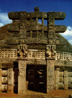 Delcampe - AB5 - India - Buddhist Stupa - Sanchi - Madhya Pradesh - Indien