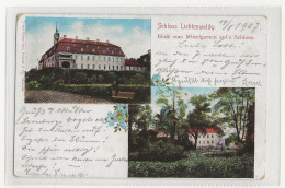 Delcampe - Schloss Lichtenwalde. Blick Vom Mittelgarten Auf's Schloss.* - Niederwiesa