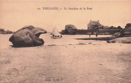 Delcampe - 22 TREGASTEL LA SORCIERE ET LE PORT - Trégastel