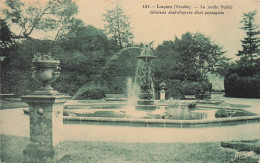 Delcampe - 85 LUCON LE JARDIN PUBLIC - Lucon