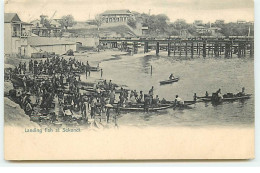 Delcampe - Ghana - Gold Coast - Landing Fish At Sekondi - Ghana - Gold Coast