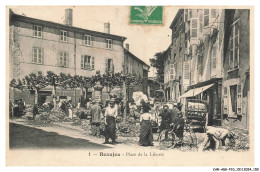 Delcampe - CAR-ADKP10-0769-69 - BEAUJEU - Place De La Liberte - Beaujeu