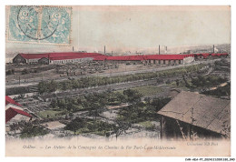 Delcampe - CAR-AEAP7-0419-69 - OULLINS - Les Ateliers De La Compagnie Des Chemins De Fer Paris-lyon-méditérranée - Oullins