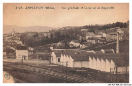 Delcampe - CAR-ADNP14-0875-69 - AMPLEPUIS - Vue Générale Et Usine De La Bagatelle - Amplepuis