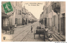 Delcampe - CAR-ADNP17-1164-69 - OULLINS - La Grande Rue - Oullins