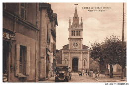Delcampe - CAR-ADNP17-1114-69 - VAUX-EN-VELIN - Place De L'église - Vaux-en-Velin