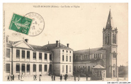 Delcampe - CAR-ADNP17-1124-69 - VILLIE-MORGON - Les écoles Et L'église - Villie Morgon