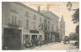 Delcampe - CAR-ADNP17-1126-69 - VILLIE-MORGON - Grande Rue Et église - Villie Morgon