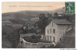 Delcampe - CAR-AEBP11-0576-69 - BEAUJEU - Quartier De L'ancien Château Des Sires De Beaujeu - Beaujeu