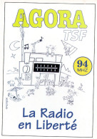 Delcampe - CPM - M - ALPES MARITIMES - GRASSE - AGORA TSF - LA RADIO EN LIBERTE - 94 MHZ - Grasse