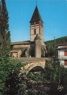 Delcampe - 64 SAINT ETIENNE DE BAIGORRY LE PONT ET L EGLISE - Saint Etienne De Baigorry