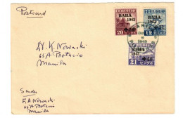 Delcampe - Manila Postkarte 1943, Japanische Besetzung - Philippines