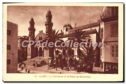 Delcampe - CPA ALGER Cathédrale Palais Du Gouvernement - Algerien