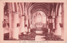 Delcampe - 80 AULT L INTERIEUR DE L EGLISE - Ault