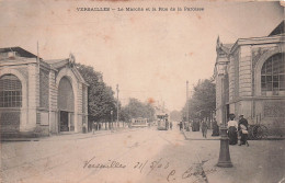 Delcampe - 78 VERSAILLES LE MARCHE ET LA RUE DE LA PAROISSE - Versailles