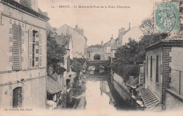 Delcampe - 28 DREUX LA BLAISE ET LE PONT DE LA PORTE CHARTRAINE - Dreux