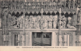 Delcampe - 28 CHARTRES CATHEDRALE DE CHARTRES FRAGMENT DU TOUR DU CHOEUR - Chartres