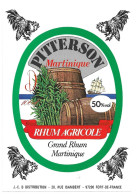 Delcampe - RHUM  PITTERSON - Rum