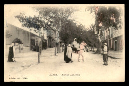 Delcampe - ALGERIE - SAIDA - AVENUE GAMBETTA - EDITEUR GEISER - Saida