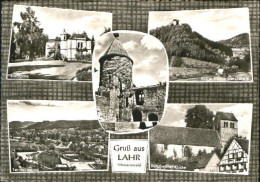 Delcampe - Lahr Schwarzwald Lahr Park Bad Kirche Ruine X 1964 - Lahr