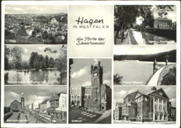 Delcampe - Hagen Westfalen Hagen I. Westf.  X 1955 - Hagen