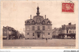 Delcampe - AFVP3-03-0238 - COMMENTRY - L'hôtel De Ville - Commentry