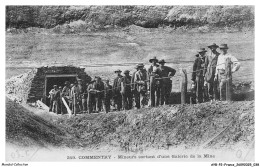 Delcampe - AYBP2-0149-03 - COMMENTRY - Mineurs Sortant D'une Galerie De La Mine - Commentry