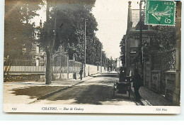 Delcampe - CHATOU - Rue De Croissy - Orgue De Barbarie - Chatou