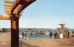 Delcampe - CPSM ALGÉRIE PHILIPPEVILLE (Skikda) - Le Bassin De La Piscine - CAP Ecrite 1958 - Skikda (Philippeville)