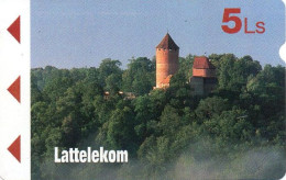Delcampe - LATVIA  - ALCATEL - TURAIDA CASTLE - Lettland