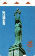 Delcampe - LATVIA  - ALCATEL - STATUE OF LIBERTY, RIGA - Lettland