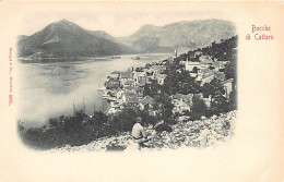 Delcampe - Montenegro - Boka Kotorska - Panorama - Publ. Stengel & Co. 5055 - Montenegro