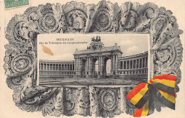Delcampe - Belgique - BRUXELLES - Arc De Triomphe Du Cinquentenaire - Dentelles - Monumenti, Edifici