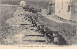 Delcampe - België - AALST Alost (O. Vl.) De Verdediging Van De Stad Door De Belgische Infanterie In 1914 - Aalst