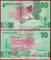 Delcampe - Zambia 10 Kwacha 2024 (2025) P-62 UNC - Zambie