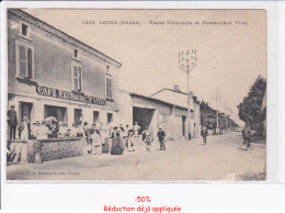 Delcampe - LOIRE: Route Nationale Et Restaurant Vitel - état - Loire Sur Rhone