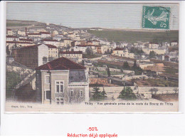 Delcampe - THIZY: Vue Générale Prise De La Route Du Bourg De Thizy - Très Bon état - Thizy