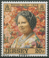 Delcampe - Jersey 1975 Königinmutter Elisabeth 118 Gestempelt - Jersey