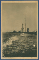 Delcampe - Nordseebad Cuxhaven Sturmflut, Gelaufen Marke Fehlt (AK3444) - Cuxhaven