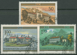 Delcampe - Liechtenstein 1985 Orden Und Klöster 868/70 Gestempelt - Oblitérés