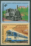 Delcampe - Österreich 1988 Mühlkreisbahn Sraßenbahn Wien 1916/17 Postfrisch - Nuevos