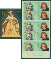 Delcampe - Australien 2004 Australian Legends Opernsänger MH 179 Postfrisch (C29617) - Libretti