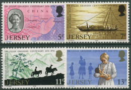 Delcampe - Jersey 1976 Missionsärztin Lilian Mary Grandin 153/56 Postfrisch - Jersey