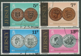 Delcampe - Jersey 1977 Währungsreform Münzen 160/63 Gestempelt - Jersey