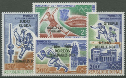 Delcampe - Mali 1972 Sieger Der Olympischen Sommerspiele München 361/64 Postfrisch - Mali (1959-...)