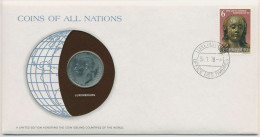 Delcampe - Luxemburg 1978 Weltkugel Numisbrief 10 Francs (N162) - Luxembourg