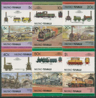 Delcampe - Tuvalu-Niutao 1984 Eisenbahn Lokomotiven 9/20 ZD Postfrisch - Tuvalu