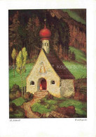 Delcampe - SCHIESTL Matthias Kuenstlerkarte Waldkapelle - Schiestl, Matthäus