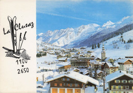 Delcampe - 74 LA CLUSAZ VUE GENERALE DE LA STATION ET DES ARAVIS - La Clusaz
