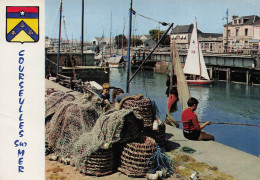 Delcampe - 14 COURSEULLES SUR MER YACHTS SORTANT DU PORT - Courseulles-sur-Mer